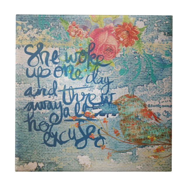 Ela Acordou Um Dia Sem Mais Explicar Colagem (Frente)