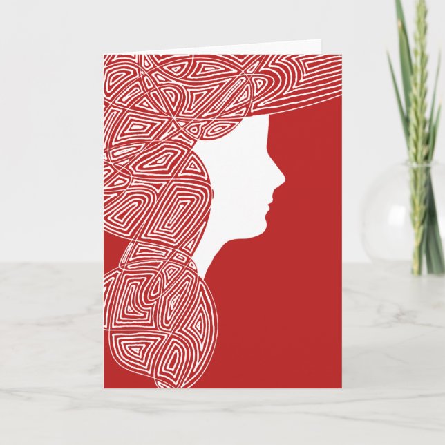 Ela Caminha No Cartão De Beleza (Frente)