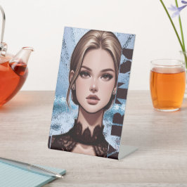 Ela. Design de Caráter Animado