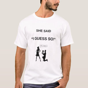 ela disse camisa