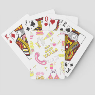 Ela Disse Sim! Cartas de Baralho para Despedida de