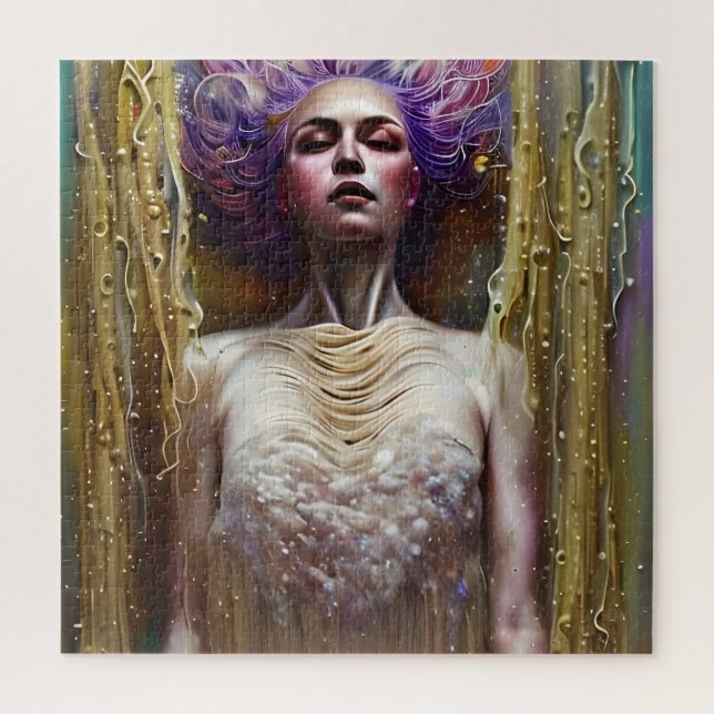 Ela do Quebra-cabeça de massas (Vertical)