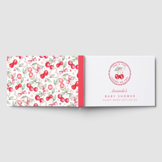 Ela é a cereja no Livro de convidados do Chá de fr (Completo)