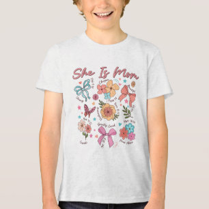 Ela É A Mãe Coquette Christian Mama Boho Floral Mo