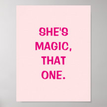 Ela é mágica, aquela Poster