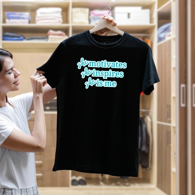 Ela é Minha Camiseta Inspiradora (Criador carregado)