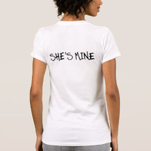 ELA É MINHA. EU SOU ELA. CAMISAS DE CASAMENTO LESB