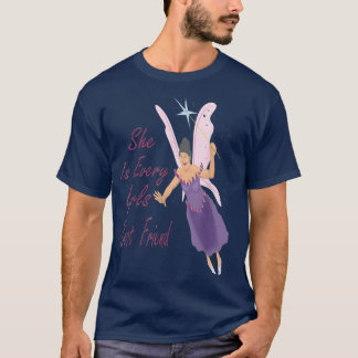 Ela É Todas As Meninas A Melhor Camiseta De Fada A