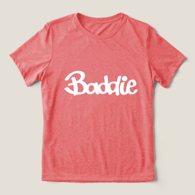 Ela é uma Baddie (Design frontal)