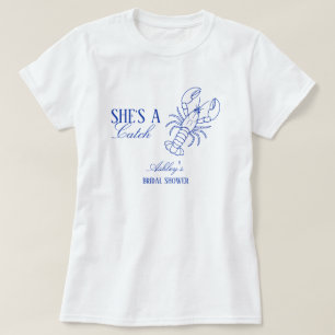 Ela É Uma Camisa de Chá de Noiva Costeira de Lagos