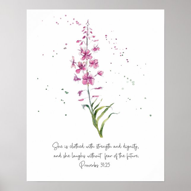 Ela é uma poster de arte vestida (Frente)