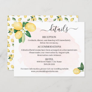 Ela encontrou seu cartão principal de limão