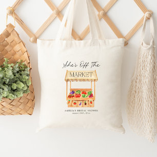 Ela Está Fora do Mercado Bolsa Tote