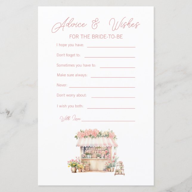 Ela está fora do mercado de conselhos e desejos de (Frente)