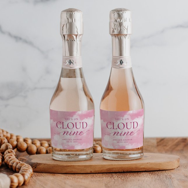 Ela Está no Nono Céu Chuveiro de Noiva Rosa (Criador carregado)