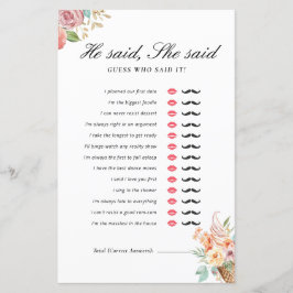 Ela foi enganada, disse que disse que ela disse o 