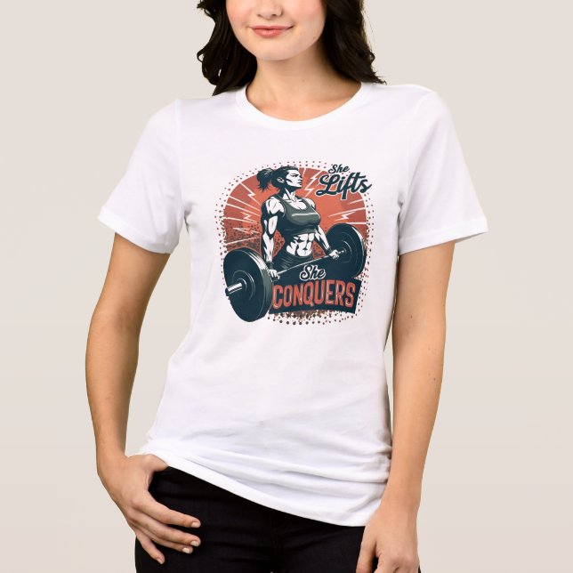 Ela Levanta, Ela Conquista (Frente)