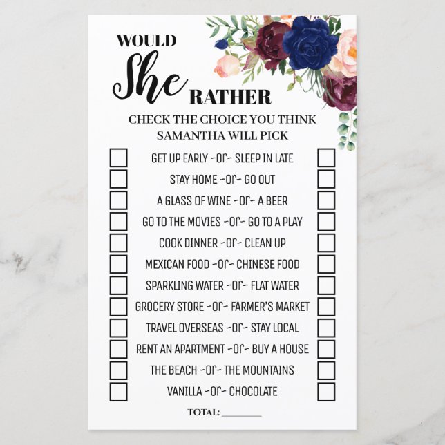 Ela poderia Preferencialmente o jogo inglês espanh (Frente)