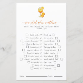 Ela Preferencialmente Aperol Spritz Jogo Chá de pa