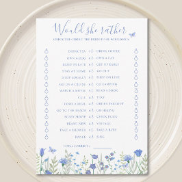 Ela Preferencialmente Cartão De Jogo De Chá de pan