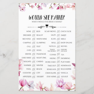 Ela Preferencialmente Jogo De Chá de panela?