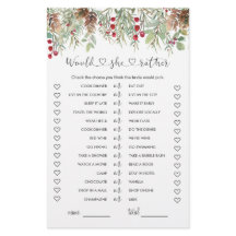 Ela Preferencialmente Jogo De Chá de panela, Pinho