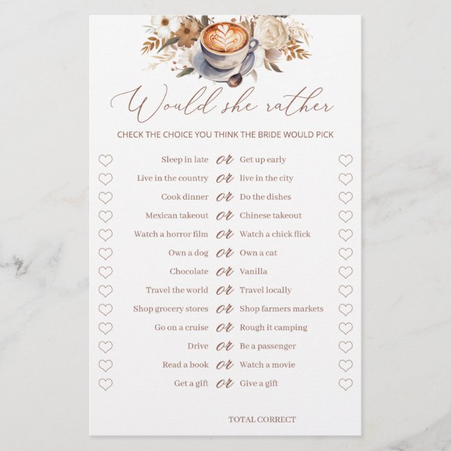 Ela Preferencialmente O Jogo Do Chá de panela De C (Frente)