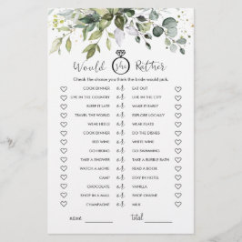 Ela Preferencialmente O Jogo Do Chá de panela Euca