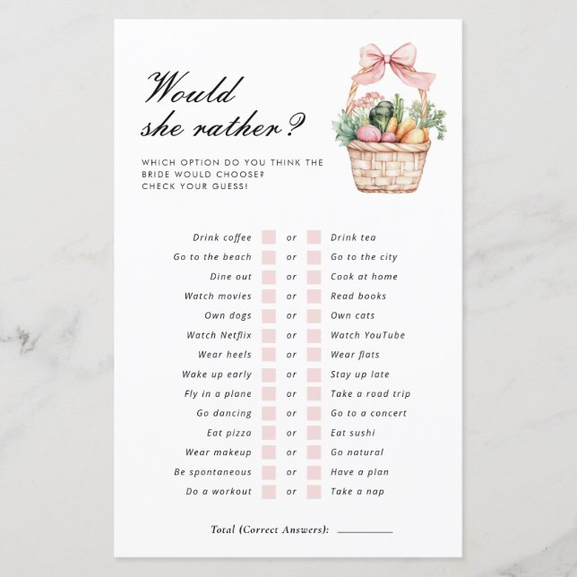 Ela Quer Preferencialmente Do Jogo Da Bridal Do Me (Frente)