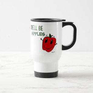 ELA SERÁ Caneca de viagem DE MAÇÃS