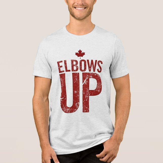 Elbows Up - Seja forte para o Canadá (Frente)