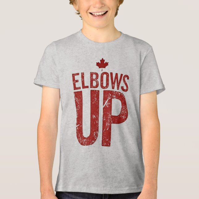 Elbows Up - Seja forte para o Canadá (Frente)