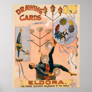 Eldora ~ Vintage Theatre Poster
