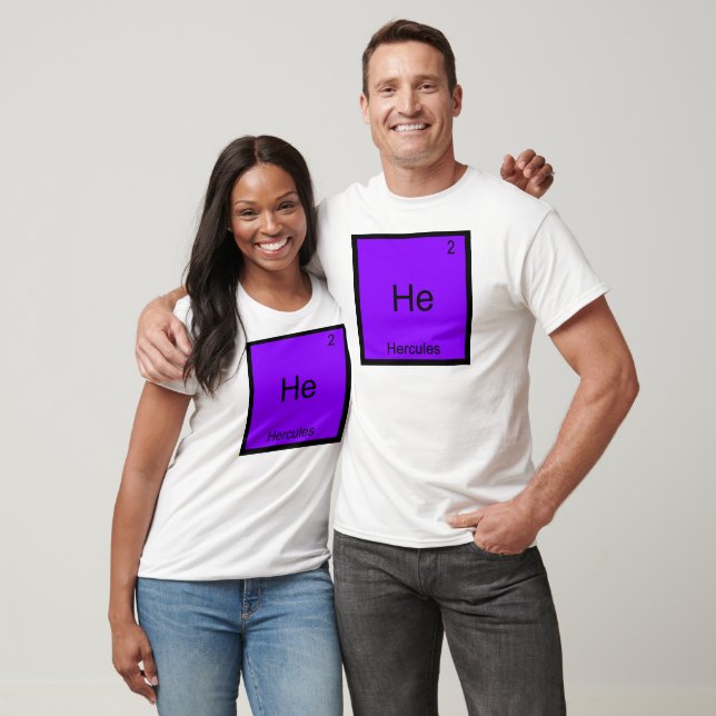 Ele - Camiseta Símbolo do Elemento Químico Diverti (Unissex)