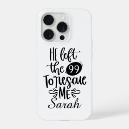 Ele Deixou os 99 para Me Resgatar Capa para iPhone