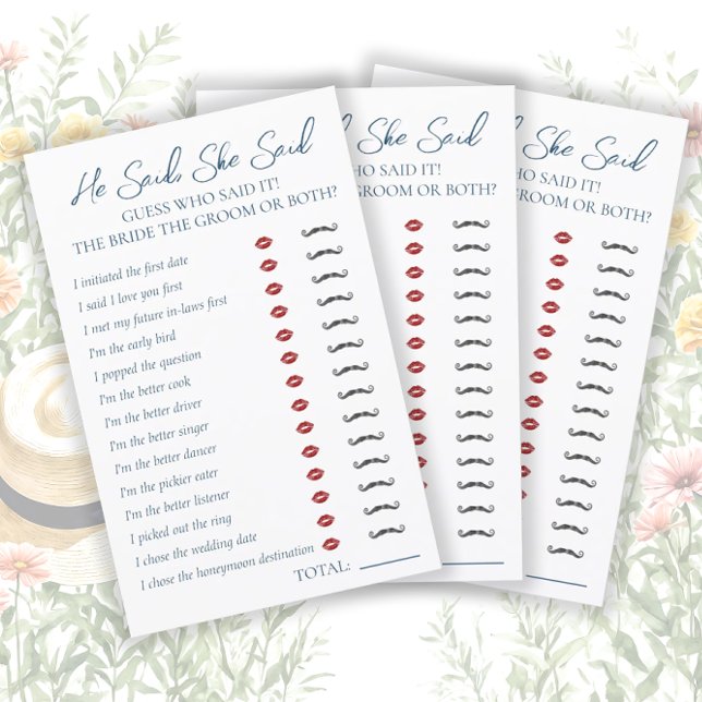 Ele Disse, Ela Disse Jogo De Chá de panela (Criador carregado)