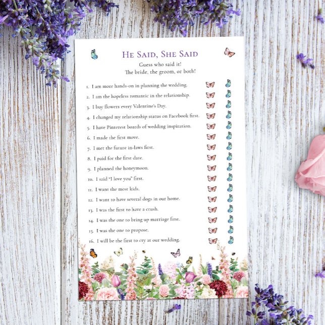 Ele Disse, Ela Disse Jogo De Chá de panela De Borb (Criador carregado)