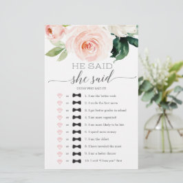 Ele Disse Que Disse Jogo De Chá de panela