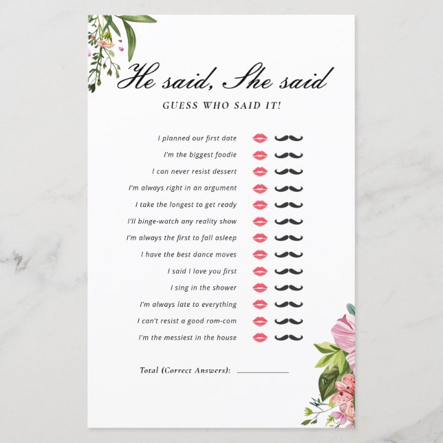 Ele Disse Que Disse Margarita Jogo De Brida Mexica (Frente)