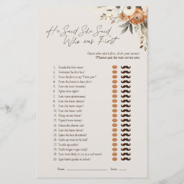 Ele Disse Que Disse O Jogo Da Noiva Floral Espress