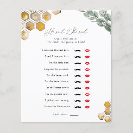 Ele Disse Que Disse Que Disse Jogo De Chá de panel