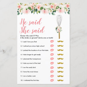 Ele disse que disse que ela disse cartão de jogos