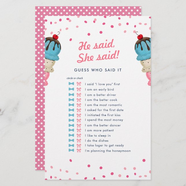 Ele Disse Que Ela Disse Adivinhem Quem É O Melhor  (Frente/Verso)