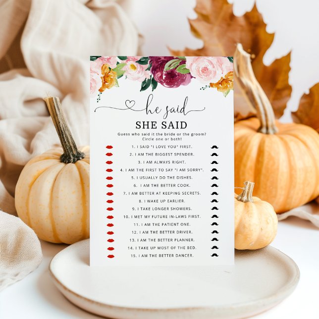 Ele disse que ela disse jogo de chá de panela (Criador carregado)