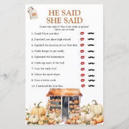 Ele Disse Que Ela Disse Que Saiu Do Chá de panela