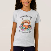 Ele é dono do Bovinos em uma camiseta de mil Colin