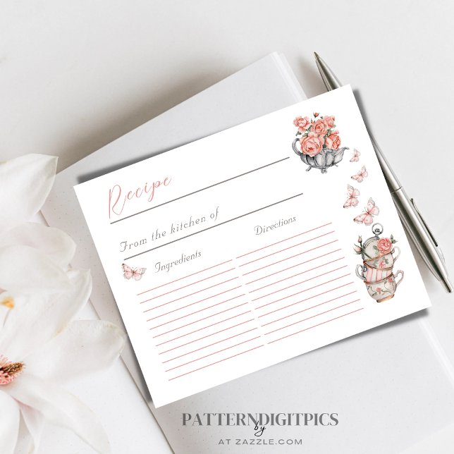 Ele Me Dá Borboletas Tea Floral Chá Jogo (Criador carregado)