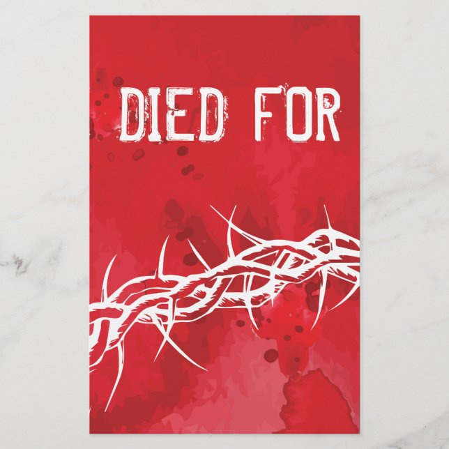 ele morreu por nós (Frente)