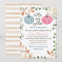 Ele ou ela abraça o gênero Convite