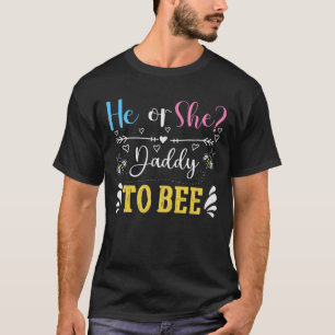 "Ele ou ela Pai de ser" O gênero revela camiseta